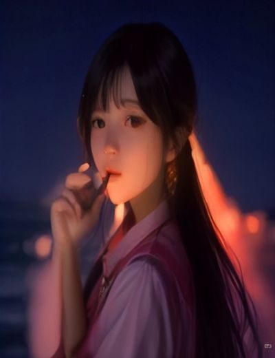 处女心经电影风格画面，昏黄霓虹灯下香港街头夜景，充满港产cult片的时代质感与迷离氛围